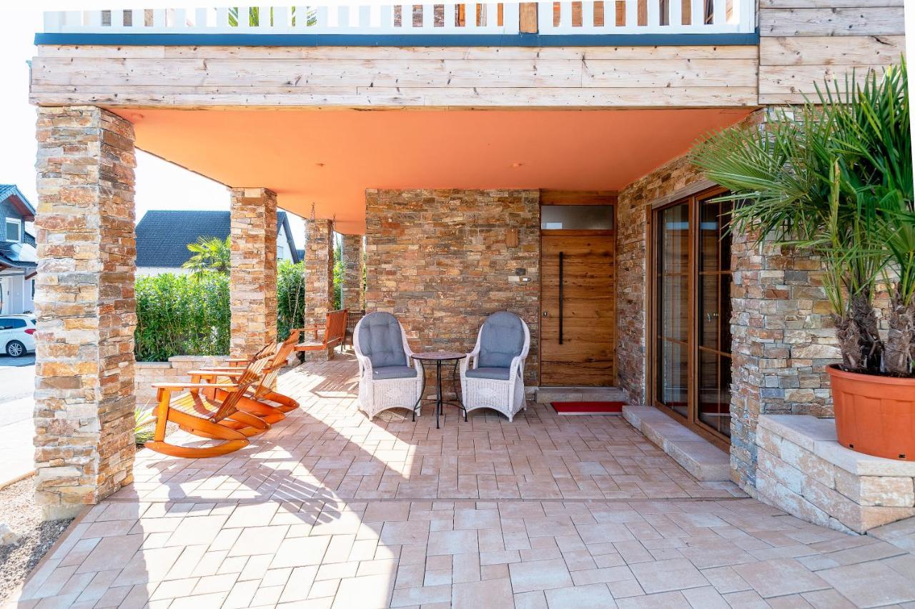 Luxus Ferienwohnung Chalet Seenaehe Schalkenmehren Exterior foto